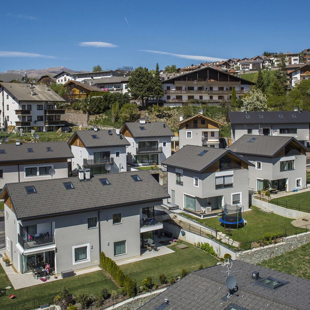 Costruzione di una zona residenziale